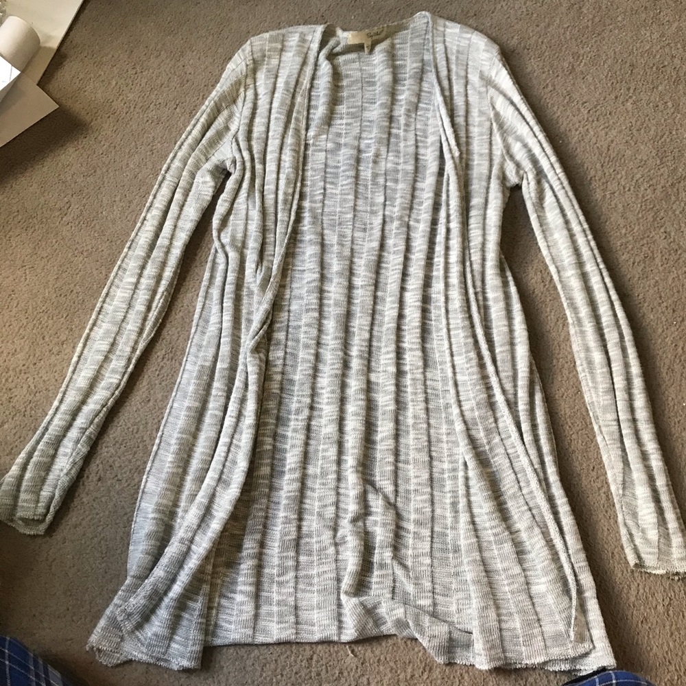 Large long sweater